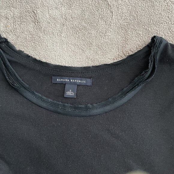 Banana Republic Cap Sleeve Tee S - Picture 4 of 6